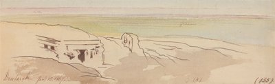 Dendera, 15. Januar 1867 von Edward Lear